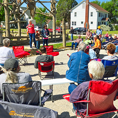 Kickoff & The Stump at the Courthouse