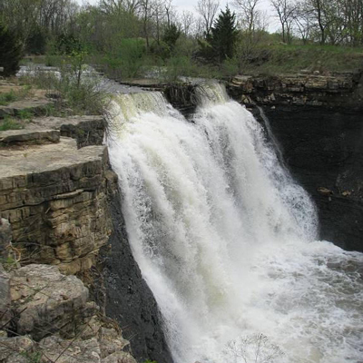 Bourbon State Fishing Lake & Waterfall