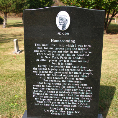 Gordon Parks Gravestone