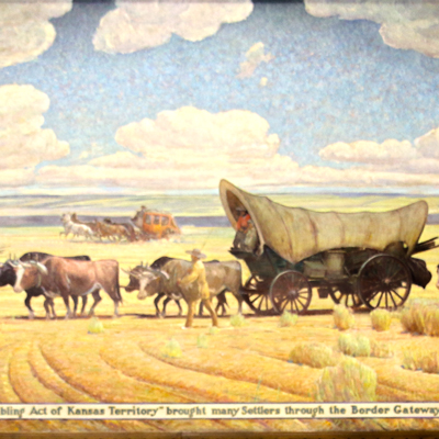 Post Office Section Art - Fort Scott